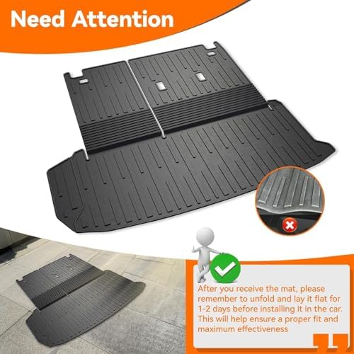 Cargo Liner & Brackrest Mat 2 in 1 for 2024-2026 Grand Highlander - Image 2