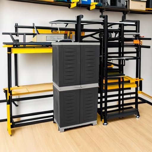 Sunnydaze Lockable Storage Cabinet - Image 2