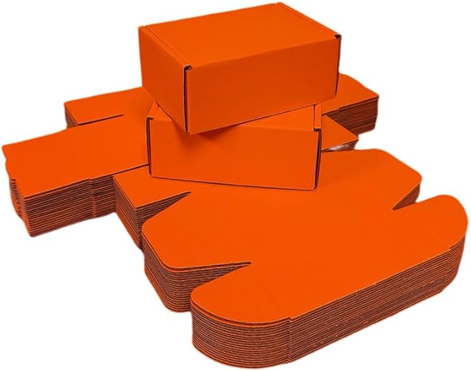 50 Pcs 4.3 x 3.1 x 2 inches Mini Size Corrugated Cardboard Gift Boxes - Image 4
