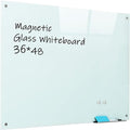 Magnetic Glass Whiteboard, Classroom & Home by NEOBAN