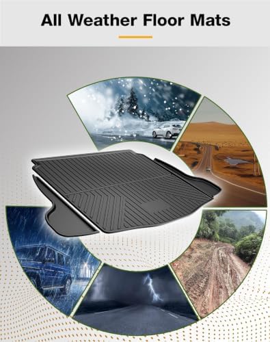 Cargo Liner for Toyota Corolla Cross FWD 2022-2026, IKABEVEM Trunk Mat - Image 7