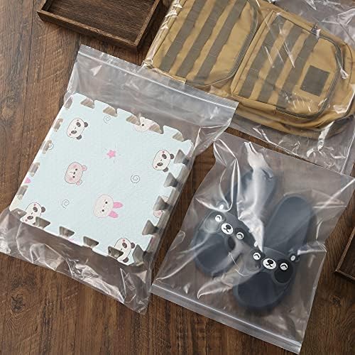 30Pcs 18"X21" Thick 3Mil Large Clear Reclosable Zip Seal Lock Plastic Bags - Image 4