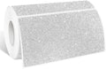 2" x 4" Glitter Silver Thermal Label Stickers,Waterproof Thermal Printer Sticker Labels for Gift Wrapping, Self-Adhesive Name Price Tag DIY Custom Logo Design (250 pcs,Silver) by Yeachlaing