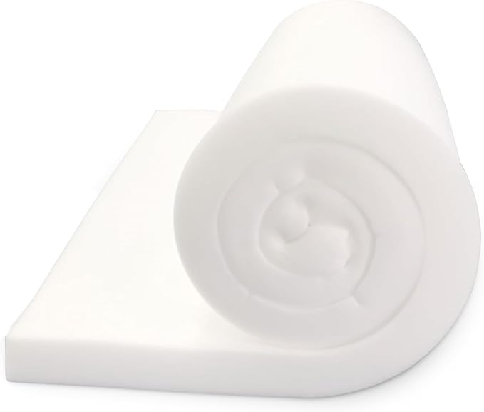 Foamy Foam High Density 6 inch Thick, 18 inch Wide, 72 inch Long Upholstery Foam by Unknown