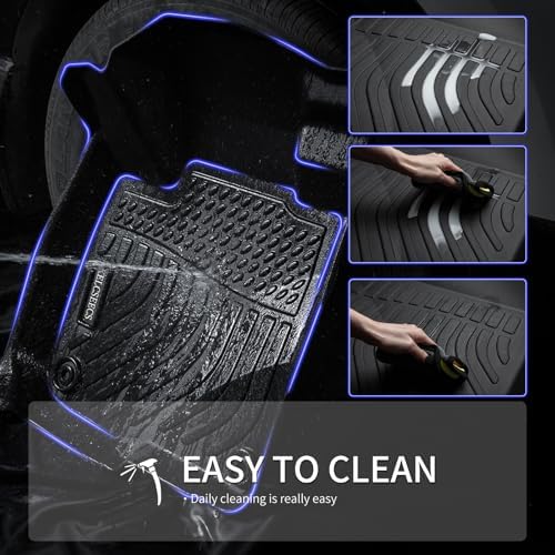 KELCSEECS Floor Mats & Cargo Liner Custom for 2025 2026 BMW X3 Car Mats Automotive Cargo Mat Floor Liners Trunk Mat X3 All Weather Floor Mats Trunk Liner Black - Image 5