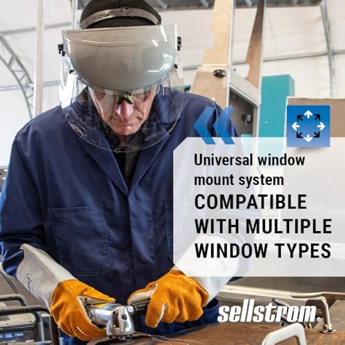 Sellstrom 301 Face Shield Uncoated Clear Tint, Unbound, ANSI Z87.1 - Image 3