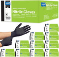Inspire Black Nitrile Gloves | THE ORIGINAL Quality Black Gloves Disposable Latex Free | 4.5 Medical examination by Inspire
