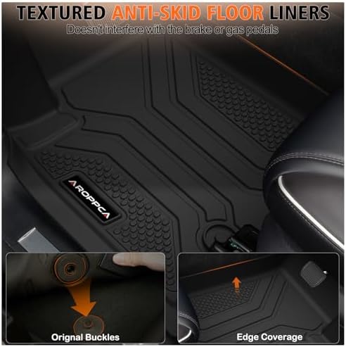 Floor Mats Full Set for 2022-2026 Jeep Grand Cherokee 5-Seater - Image 4