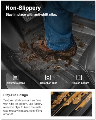 Kiwi Master Floor Mats for 2012-2020 Tesla Model S - Image 6