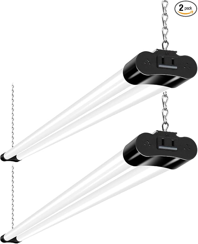hykolity 2 Pack 4FT Linkable LED Shop Light by hykolity