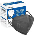 WWDOLL KN95 Face Mask 50 Pack, 5-Layers Breathable KN95 Masks, Gray by WWDOLL