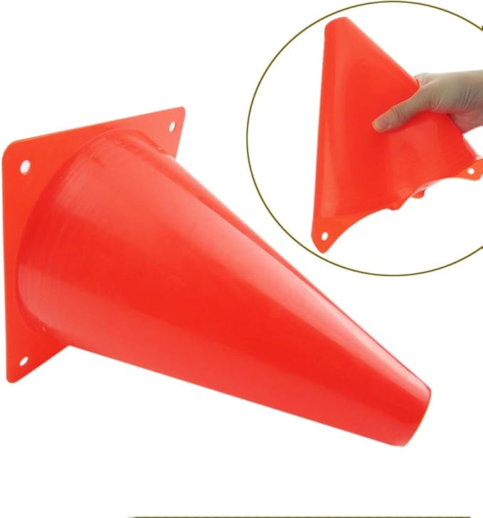 7 Inch Plastic Traffic Cones Sport Training Agility Marker Cone - Image 3
