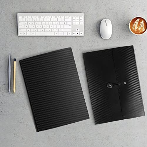 Accordion File Organizer, Expanding File Folder for Sorting Documents and Papers, 13 Pockets File Storage Organizer for Home, Travel and Office Use (Black) - Image 2