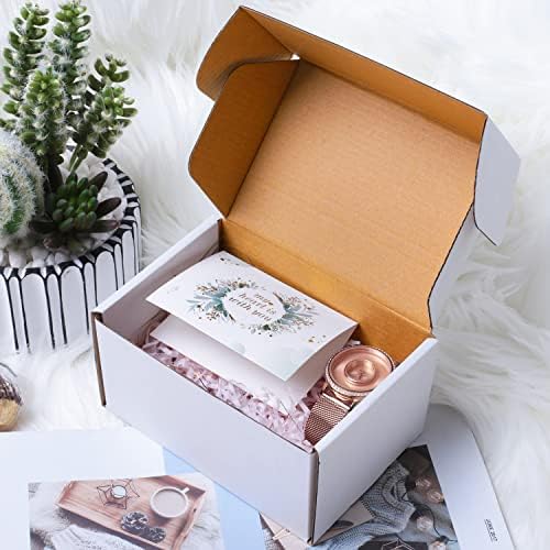 6x4x3 White Cardboard Boxes - 30 Pack Small Shipping Boxes for Small Business Mailing, Corrugated Packaging - Image 5