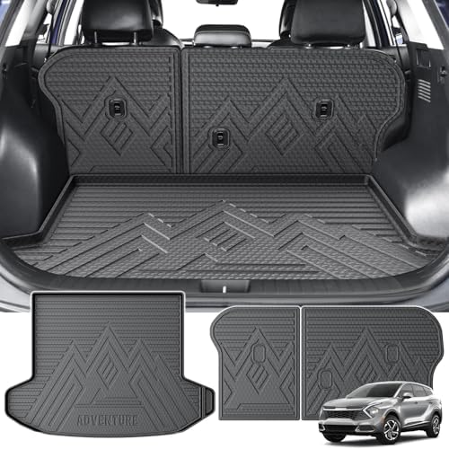 KUST Trunk Cargo Mat for 2023-2025 Kia Sportage (Not for PHEV or 2026) by KUST