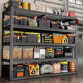 68" Wide Garage Shelving Unit, 68" W x 18" D x 78" H, 5 Tier Heavy Duty Garage Storage Shelves, Industrial Adjustable Shelves for Basement Warehouse, Commercial Shelving, 2 Pack by SKZNSA