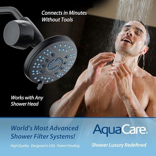 AquaCare Universal Premium American KDF Shower Filter w/Hygienic Cartridge - Image 2