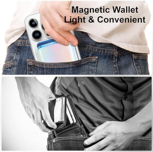 KRTALS Magnetic Wallet Cell Phone Card Holder for Phone Case with Mag-Safe - Image 5