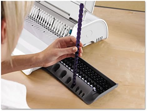 Fellowes 5006801 Comb Binding Machine, 300 Sht Cap, White - Image 4