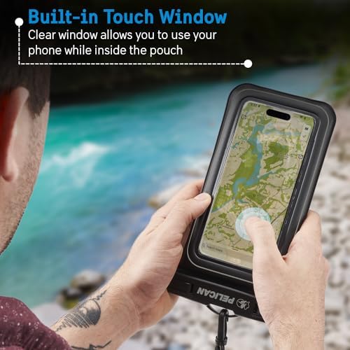 Pelican 4 Pack Marine Waterproof Phone Pouch (Regular) - Stealth Black - Image 3