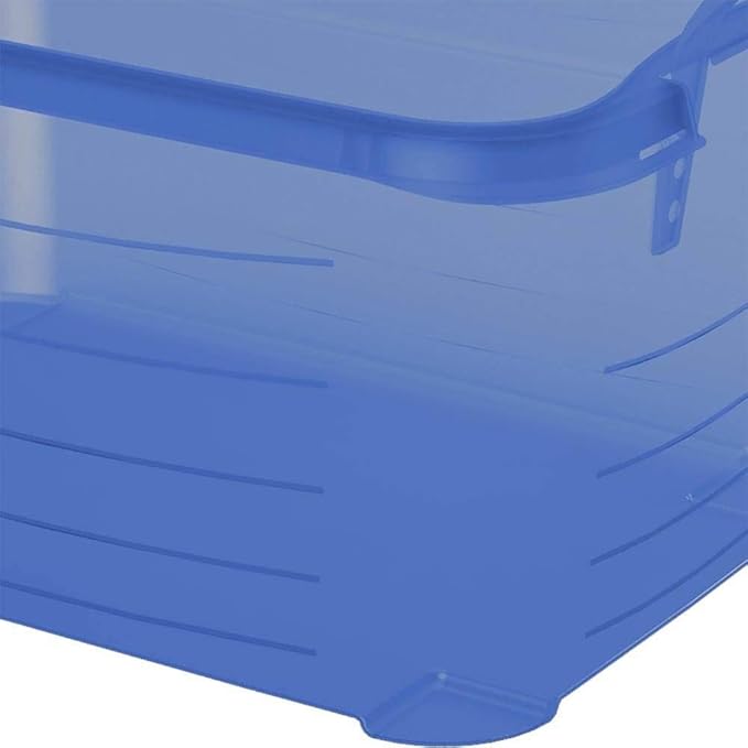 Life Story 12 Pack Light Duty Stackable Storage Bin, 55 Quart Home Organizer - Image 9