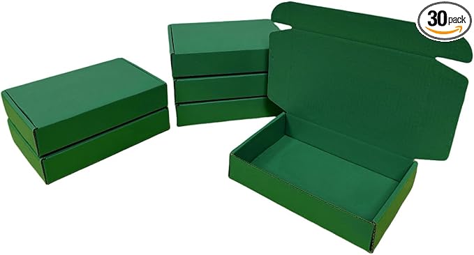 30 Pcs 9.8 x 7.9 x 2.8 inches Shipping Boxes by Unknown