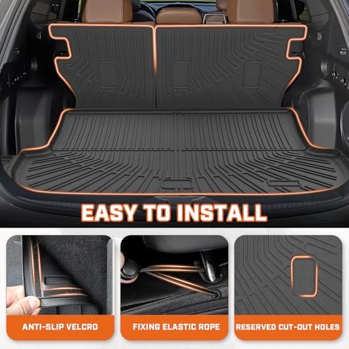 Mixsuper Floor Mat & Cargo Liner for Subaru Outback 2020-2025 - Image 5