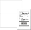 Coopaty Half Sheet Shipping Labels 8.5" x 5.5" Sticker Labels by COOPATY