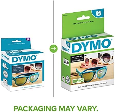 DYMO Authentic LW Price Tag Labels DYMO Labels for LabelWriter Printers White 15/16" x 7/8" 1 Roll of 403 - Image 2
