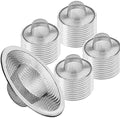 50pcs Heavy Duty Stainless Steel Slop Basket Filter Trap, 2.75" Top / 1" Mesh Metal Sink Strainer,Perfect for Kitchen Sink/Bathroom Bathtub Wash Basin Floor Drain Balcony Drain Hole,Utility… by ArtioHipo