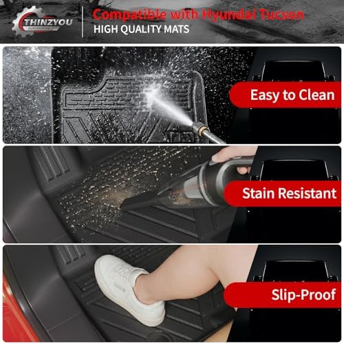 Floor Mats Set for 2022-2025 2026 Hyundai Tucson - Image 4