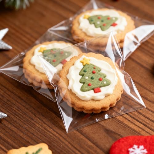 Morepack 4x6 In Cookie Bags Clear Self Sealing Cellophane Treat Bags 200Pcs - Image 6