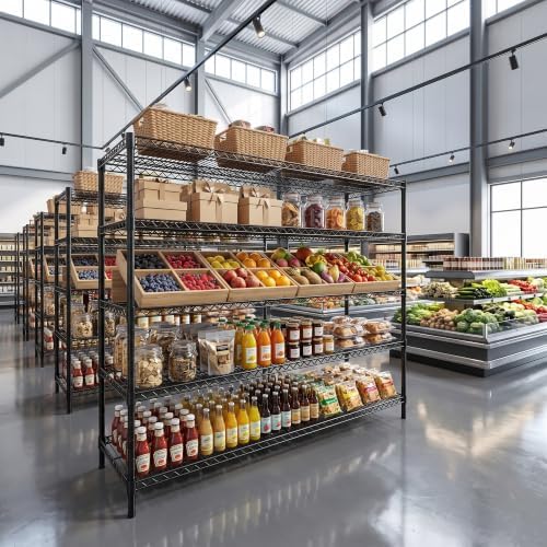 REIBII Storage Shelves, 3200LBS Heavy Duty&Adjustable Height for Garage - Image 5