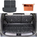 Prosheve Floor Mats & Cargo Liner Set for Hyundai Palisade 2020-2025 7/8 Passenger (2020-2025 Hyundai Palisade Cargo Mats) by Unknown