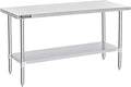 DuraSteel 24x72 Stainless Steel Work Table by DuraSteel