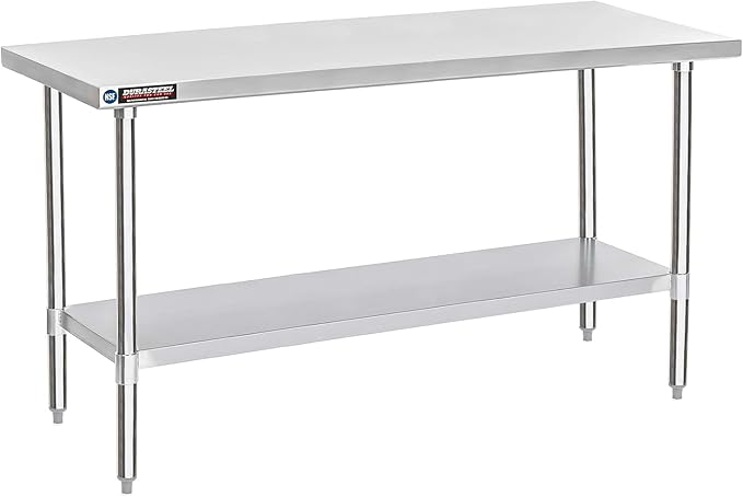 DuraSteel 24x72 Stainless Steel Work Table by DuraSteel