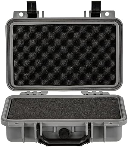 Eylar Protective Gear and Camera Hard Case Waterproof Dry Box with Foam 11.6 Inch 8.3 Inch 3.8 Inch (Gray) - Image 4