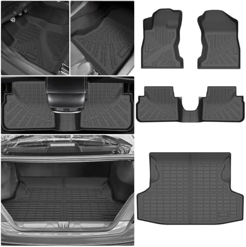 Cartist Floor Mats Fit for Subaru WRX 2022-2026, All Weather Car Mats Cargo Liner for WRX Accessories, Heavy Duty Carpet Protection by cartist