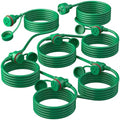 50FT Green Outdoor Extension Cord 6 Outlets Plugs with Waterproof Cover by Belllights