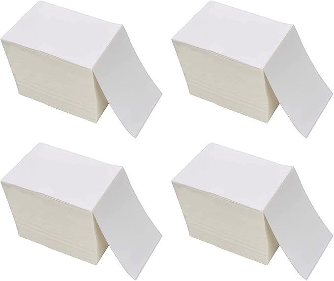 9527 Product Fanfold 4 x 6 Direct Thermal Labels White Perforated Shipping - Image 4