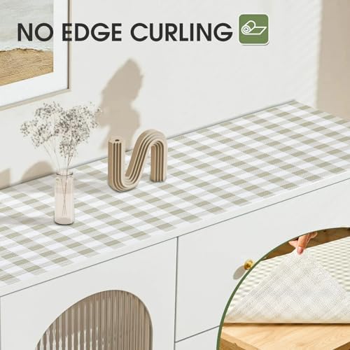 Beautysaid Shelf and Drawer Liner for Kitchen Cabinet Non Adhesive Non Slip - Image 7