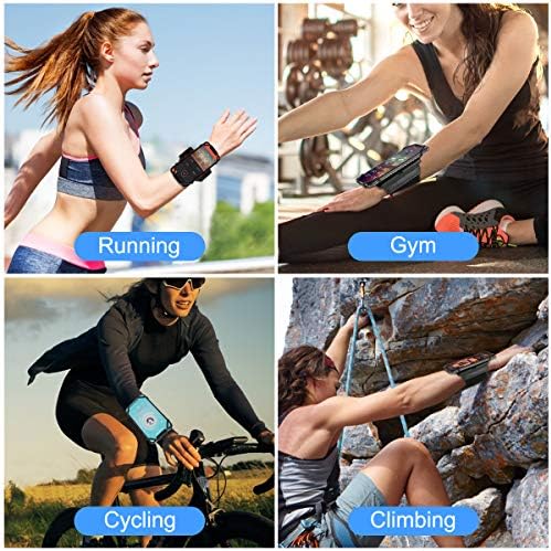 VUP Wristband Phone Holder, 360° Rotatable Forearm Armband for iPhone Samsung, Fits All 4-6.9 Inch Smartphones (Pack of 10) - Image 3