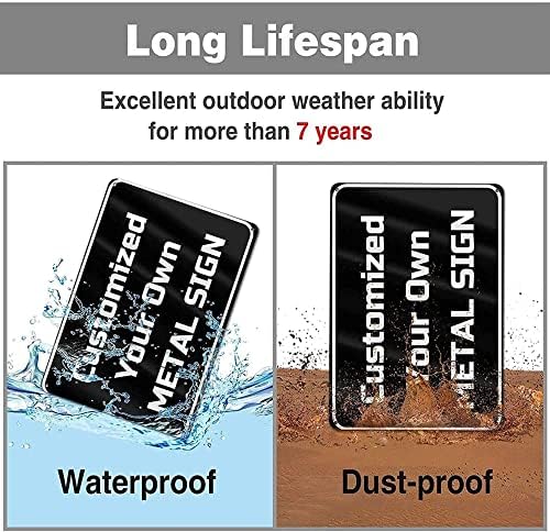 Warning Sign Beware! Guard Duck On Duty Funny Quote Sign Business Sign 12X8 Inches Aluminum Metal Tin Sign - Image 5
