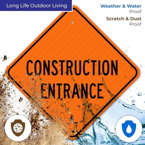 Construction Entrance Sign, (SI-77159) - Image 7