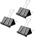 48Pack Large Binder Clips for Office Home 1.6 inch by Apoulin