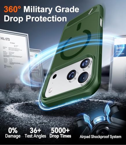 Temdan Magnetic for iPhone 18 Pro Case/iPhone 17 Pro Case Stand - Image 5