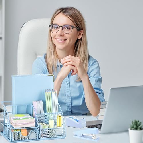 Scindaly Office Desk Accessories 11-Piece & Desk Organizers and Accessories - Image 5