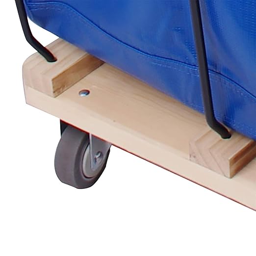 Basket Trucks Blue 12 Bushel Knock Down Truck, 15.0 cu. ft, 600 lb - Image 5