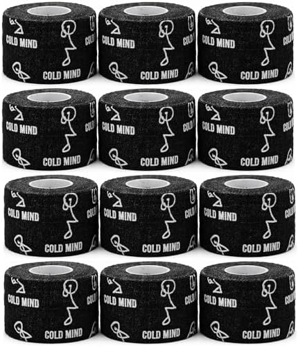 WARM BODY COLD MIND Lifting Thumb Tape for Weightlifting |1.5" x 20.6ft| - Hook Grip Tape for Gym, Powerlifting, Deadlift, Weight Lifting, Athletic Finger Wrap by WARMBODYCOLDMIND