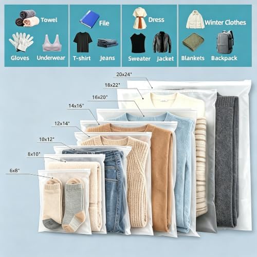 Clothes Packaging Plastic Poly Bags with Vent Holes for Clothes - Image 7